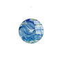 Wallity Reloj de pared decorativo de cristal Multicolor 40 cm